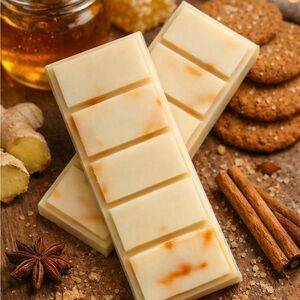 Handmade Wax Melts| Honey & Ginger Cookie Scent | Cozy Holiday Treat | Soy Wax
